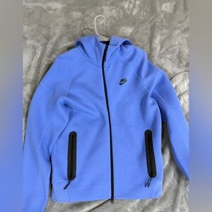 Nike Blue Zip-Up Hoodie